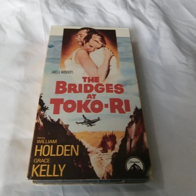 The Bridges At Toko Ri VHS 1955 Grace Kelly William Holden Classic War Film  Foto 1 de 4