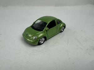 Welly Volkswagen New Beetle Vehicle Diecast 1:60 Car Green 2063 - Picture 1 of 11