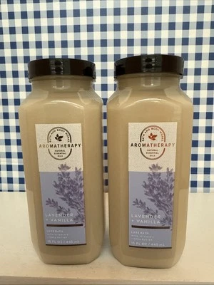 2X ~ Bath & Body Works ~ LAVENDER + VANILLA ~ LUXE BUBBLE BATH ~ Aromatherapy - Image 1 of 2