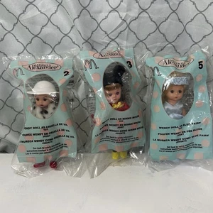 (3) Muñecas Madame Alexander Disney McDonalds 2004 Cruella/Minnie Mouse/Hada Azul - Imagen 1 de 14