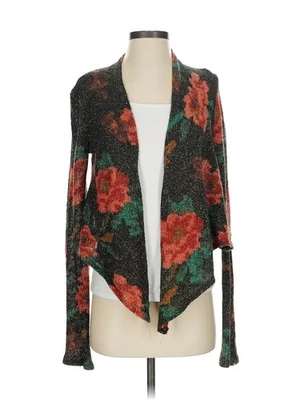 Кимчи синий женщин черный кардиган S - Изображение 1 из 4