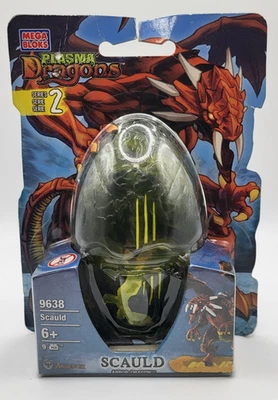 2006 Mega Bloks Plasma Dragons Series 2 Scauld 9638 Swamp Egg New Sealed - Image 1 of 3