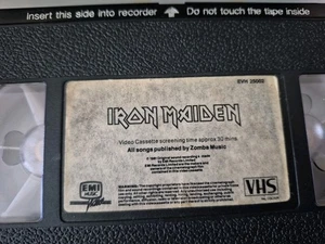 IRON MAIDEN - Live at Rainbow, London 7 Track VHS EMI (ORIGINAL SINGER) NO COVER - Picture 1 of 6