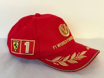MSM Michael Schumacher Cap F1 World Champion 2001 Ferrari Kappe Mütze / 006 - Bild 1 von 4