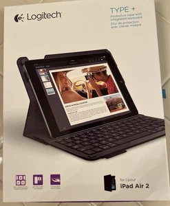LOGITECH KEYBOARD AND CASE FOR iPad Air 2, NEW WITH BOX - Picture 1 of 5