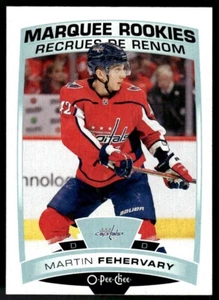 2019-20 OPC Marquee Rookies Martin Fehervary Rookie Washington Capitals #623 - Picture 1 of 2
