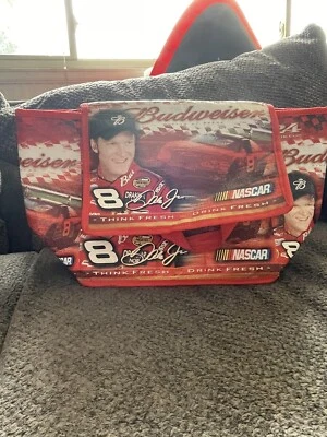 Bolsa tote Nascar Dale Earnhardt Jr Budweiser COOLER -24 latas isolada lateral macia  - Imagem 1 de 4