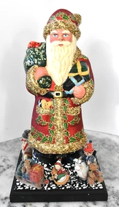 2007 Vintage L E Christopher Radko Schaller SANTA CLAUS Christmas Figure Germany - Picture 1 of 12