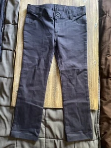 Real School Uniforms Boys 5 pocket skinny leg pant, navy blue size 6 - Picture 1 of 5