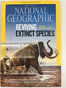 National Geographic Magazine Back Issue April 2013 Reviving Extinct Species - Picture 1 of 3