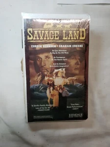 SAVAGE LAND VHS NEW / SEALED, BERNSEN / GREENE, #7230 - Picture 1 of 6