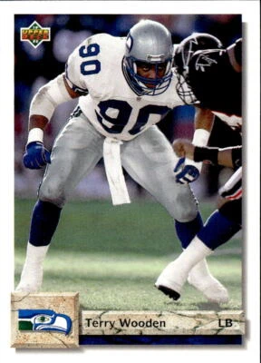 1992 Upper Deck #58 Terry Wooden - Image 1 of 2