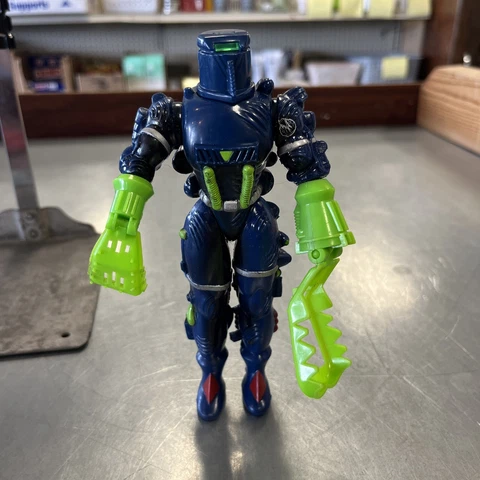 Inhumanoids Dr Derek Bright Vintage Hasbro Figure Rare Complete 1986 Hasbro NICE Cover