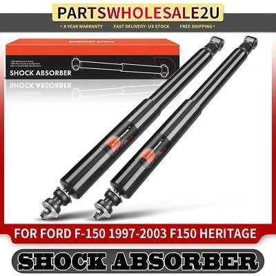 Amortiguador trasero izquierdo y derecho 2 piezas para Ford F-150 97-03 F-150 Heritage 04 tracción trasera Foto 1 de 4