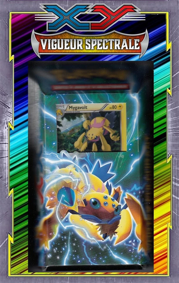 🌈Deck XY04 : Vigueur Spectrale - Vortex Fulgurant - Mygavolt - Pokemon Neuf