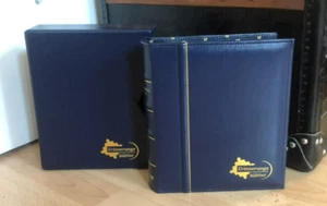 Erinnerungsblatt Album mit Schuber, mit 30 Folien mit Blätter, Deutsche Post - Bild 1 von 24