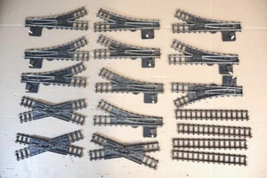 TRIANG SERIES 3 RIGHT LEFT POINT CROSSING & STRAIGHT TRACK om - Picture 1 of 10
