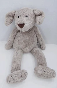 Jellycat Slackajack Taupe Puppy Dog Plush 13" US Seller - Picture 1 of 4