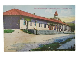 Antique 1910s Mission San Luis Obispo California CA Founded in 1772 Postcard - Picture 1 of 3