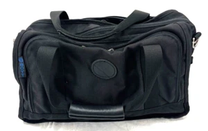 BOYT 18" Black Nylon Lightweight Travel Strap Handle Shoulder duffle Luggage Bag - Picture 1 of 9