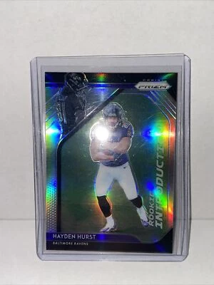 2018 Ravens Hayden Hurst Prizm Rookie Introductions - Panthers Star 🏈🔥 - Image 1 of 4