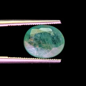 SHOLA Echt 2,77 Ct Natürlicher Grün Smaragd aus Sambia - Bild 1 von 5