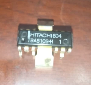 Hitachi TBA810SH Audio Amplifier IC/NOS/12 pin Dip pkg,w heatsink - Picture 1 of 3