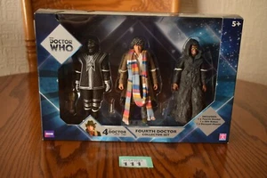 The 4th Doctor Collector Set inc 4th Doctor (City of Death) D84 Robot The Master - Picture 1 of 8