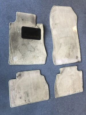 1996-1999 Mercedes-Benz W210 коврики для пола E320 E300 E430 E420 желтовато-коричневый песок подлинный - Изображение 1 из 4