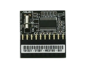 Genuine ASUS TPM 1.02H Snap-in Module for ASUS Motherboards (MC01B0-B01) - Afbeelding 1 van 1