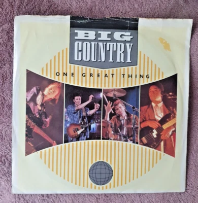 Big Country - One Great Thing 7 inch Vinyl Record - Image 1 of 4