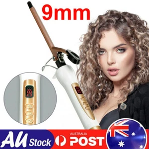 9mm 220V Curling Iron Ceramic Curling Wand Thin Hair Curler Styling Beauty AU - Picture 1 of 12