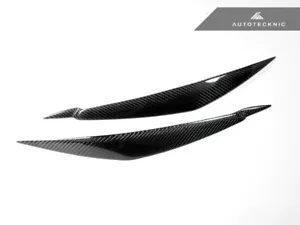 AUTOTECKNIC CARBON FIBER EYELIDS HEADLIGHT COVER - BMW E70 X5M E71 X6 X6M - Foto 1 di 2