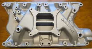 Edelbrock Performer Ford 351W Intake Mustang Mach 1 Cougar Tbird F150 F250 5.8 - Picture 1 of 10
