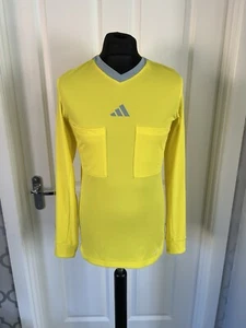 Adidas Long Sleeve Referee match Shirt New Without Tags Size Small - Picture 1 of 9