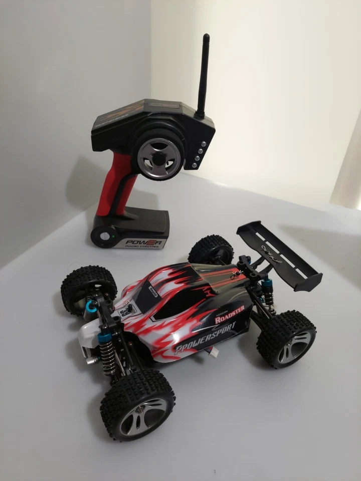 Wltoys A959-B 1/18 4WD Super High Speed Rc Car 70KM/H Rc Racing Off Road Buggy - Image 1 of 4
