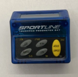 Sportline Touchpad 347 Pedometer Digital Step Counter - Picture 1 of 5