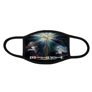 Death Note Facemask Featuring Light And L - Washable And Comfortable - Picture 1 of 1