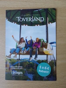 Freizeitpark Toverland Gutschein 5x6 Euro Rabatt gültig bis 3.10.2025 - Bild 1 von 2