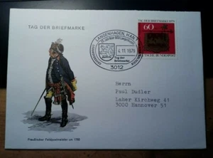 Tag der Briefmarke - Hannover 1979 - 25 Jahre BSV Langenhagen / Brief Stempel - Bild 1 von 1