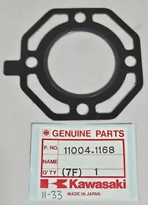 1 NEW 1988-1989 Genuine Kawasaki KX 80 Cylinder Head Gasket KX80 OEM 11004-1168 - Picture 1 of 2