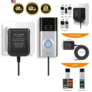 Power Adapter for Video Doorbell Ring Zmodo Wi-Fi Doorbell 16V AC 300cm - Picture 1 of 9