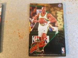 Ervin Johnson Supersonics 1994 Chris Martin Enterprises NBA Pro Mags Magnet - Picture 1 of 1