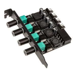 Lamptron CP436 4-Kanal-Lüftersteuerung für PCI-Slot - schwarz - Bild 1 von 3
