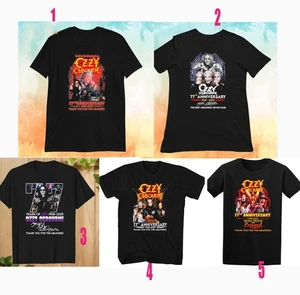 Camiseta personalizada Ozzy Osbourne 77 aniversario 2025 - Imagen 1 de 4