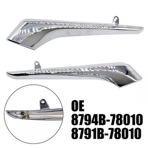 Mirror Strip Trim Chrome Alloy Direct Replacement Lasting And High-strength - Picture 1 of 12