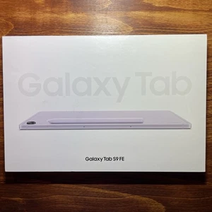 Samsung Galaxy Tab S9 FE (10.9”) Model SM-X510 WIFI 128GB Lavender NEW SEALED - Picture 1 of 4