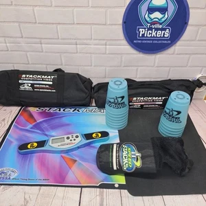 Lotto di 2, Tappetini Competizione Speed Stack, Timer, Custodia, Tazze *Leggi* - Foto 1 di 7