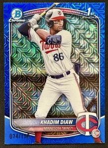 Khadim Diaw (1st Bowman Blue Mojo / 150) & Austin Martin (RC XFractor) + Twins! - Picture 1 of 12