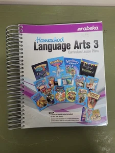 Abeka Language Arts 3 Curriculum Lesson Plans Homeschool - Picture 1 of 2